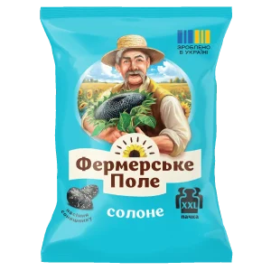 Фермерське поле. Смажене насіння. Базова. Солоне